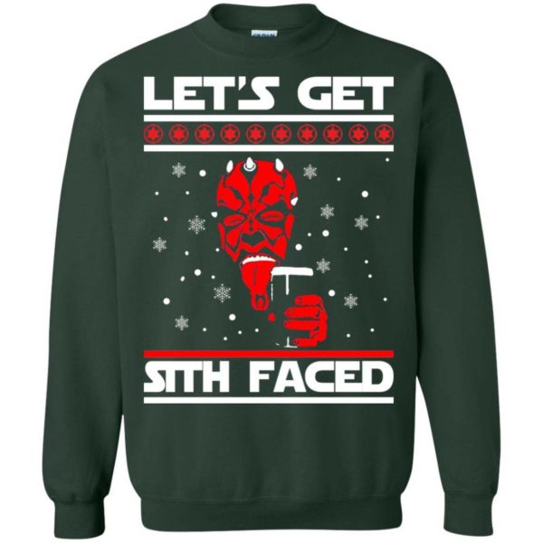 Let’s get sith faced Christmas sweater Apparel