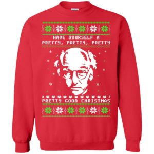 Larry David A Pretty Good Christmas sweater Apparel