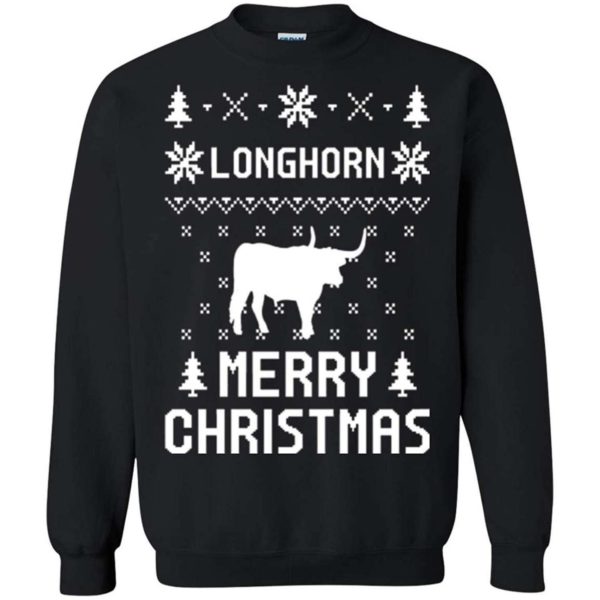 Longhorn Ugly Christmas Sweater Apparel