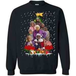 Madea Christmas tree sweater Apparel