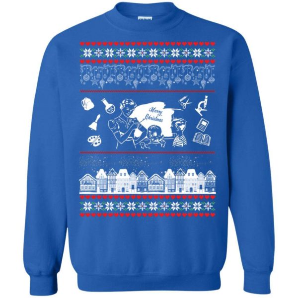 Merry Christmas Teacher sweater Apparel