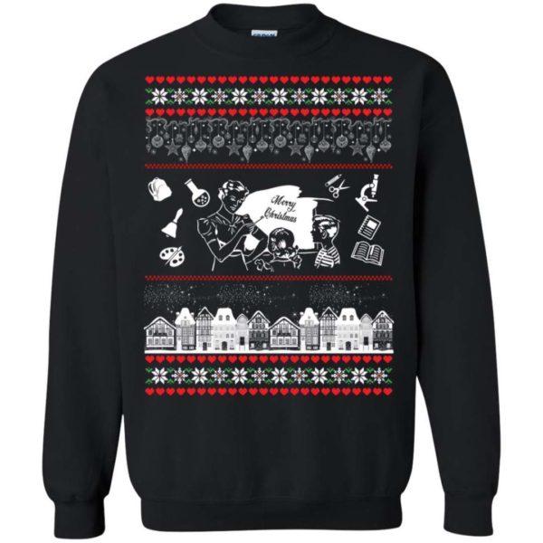 Merry Christmas Teacher sweater Apparel