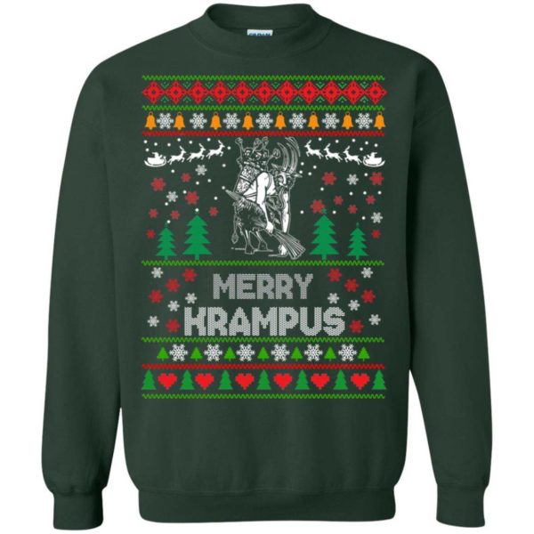 Merry Krampus Christmas sweater Apparel