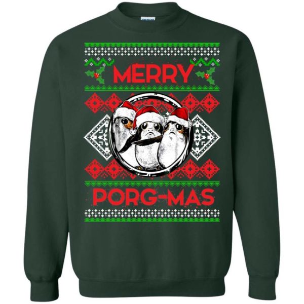 Merry Porg Mas sweater Apparel