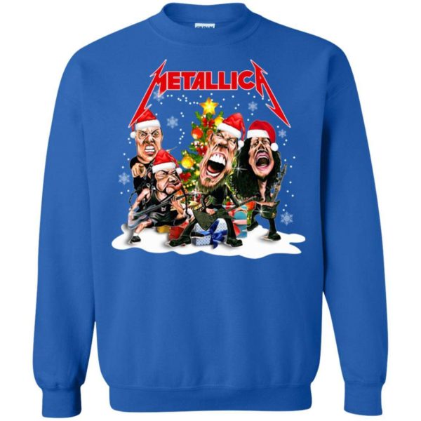 Metalica Christmas sweater Apparel