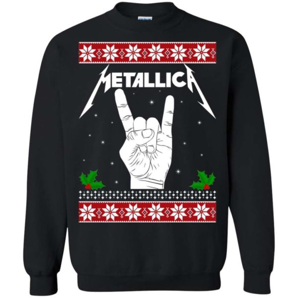 Metallica Christmas Sweater Apparel