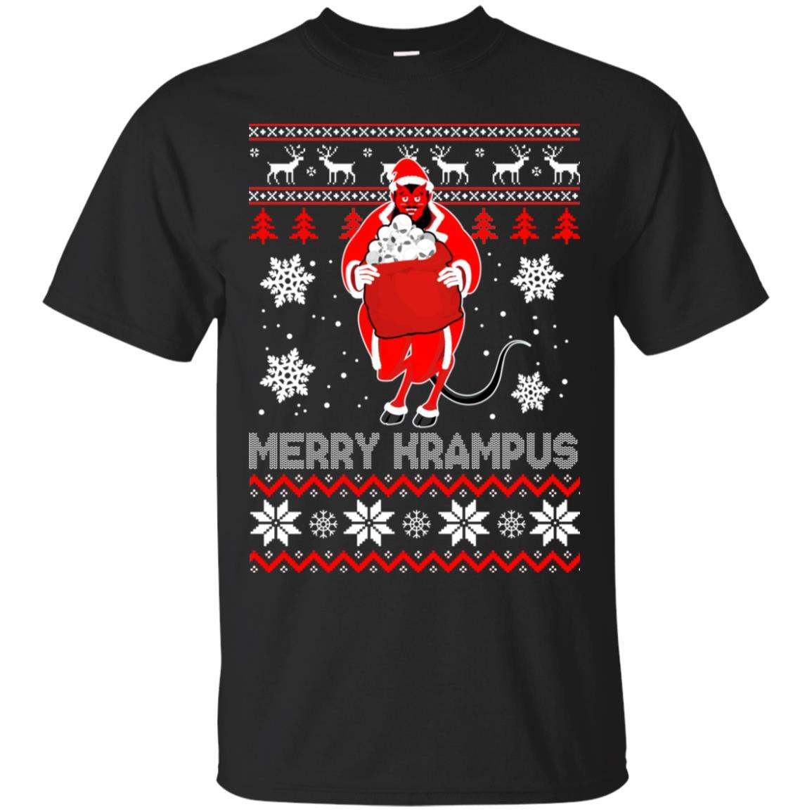 Merry Krampus Christmas Sweater Apparel Merry Krampus Christmas Sweater Apparel