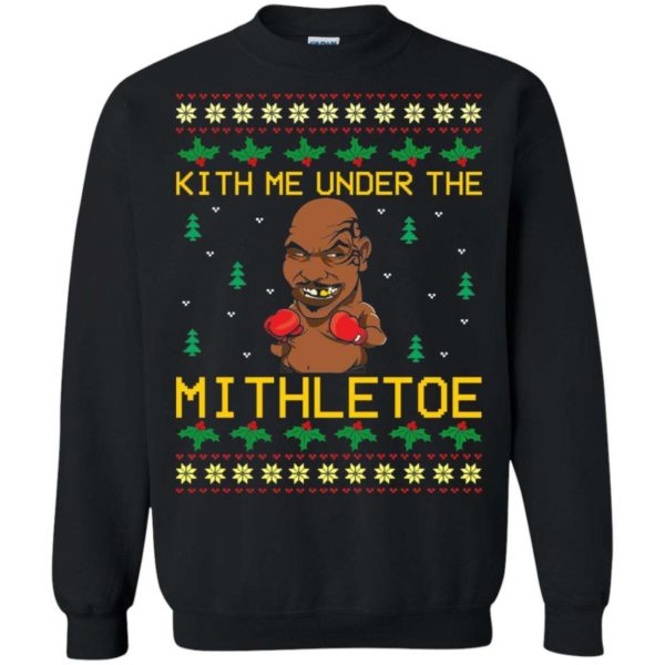 Mike Tyson Kith Mithletoe Ugly Christmas Sweater Apparel