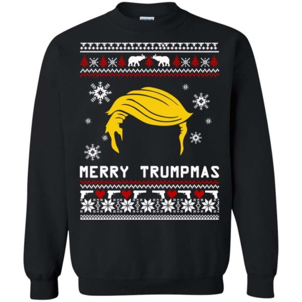 Merry Trumpmas Christmas Sweater Apparel