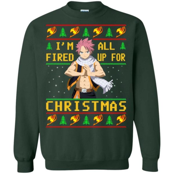 Natsu I’m all fired up for Christmas ugly sweater Apparel