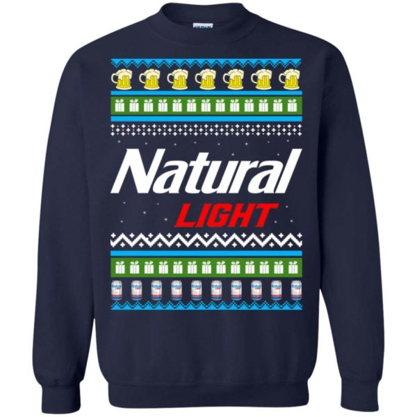 Natural light Christmas sweater Apparel