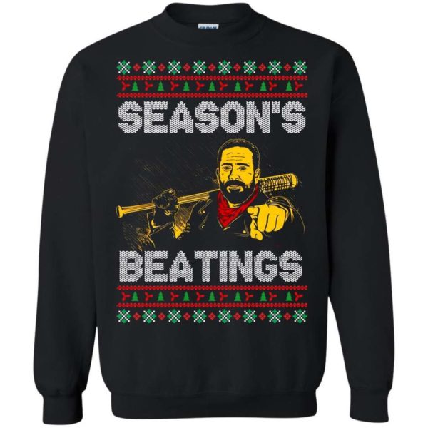 Negan Season’s Beatings Christmas sweater Apparel
