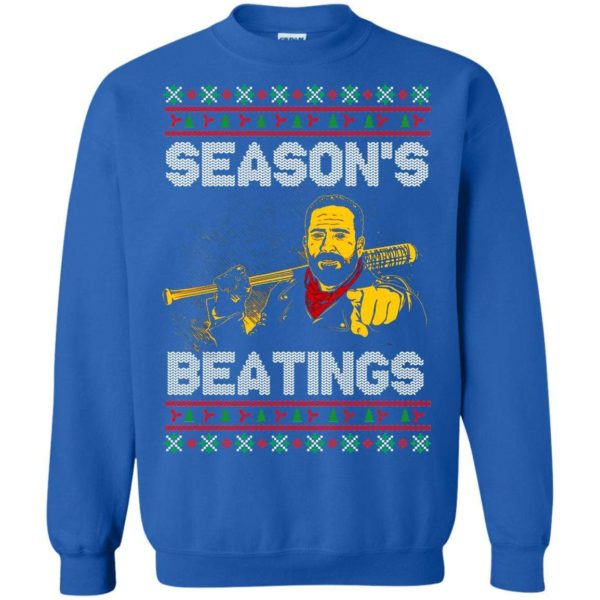Negan Season’s Beatings Christmas sweater Apparel