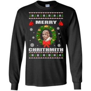 Mike Tyson – Merry Chrithmith Ugly Christmas Sweater Apparel