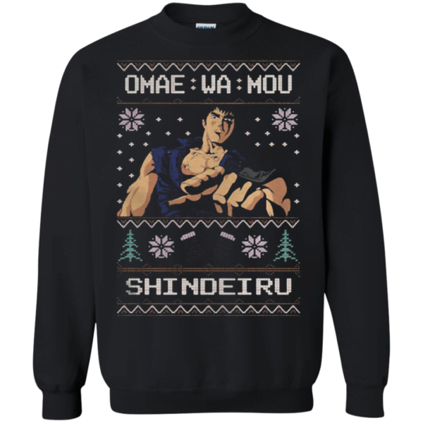Omae wa Mou Shindeiru Ugly Christmas Sweater Apparel