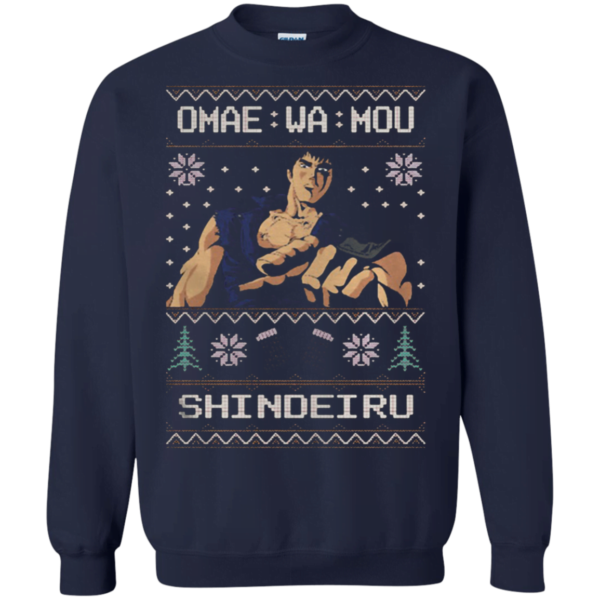 Omae wa Mou Shindeiru Ugly Christmas Sweater Apparel