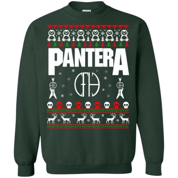 Pantera Christmas sweater Apparel
