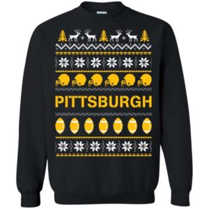 PITTSBURGH UGLY CHRISTMAS SWEATER Apparel