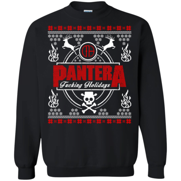 Pantera Ugly Christmas Sweater Fucking Holidays Sweatshirt Apparel