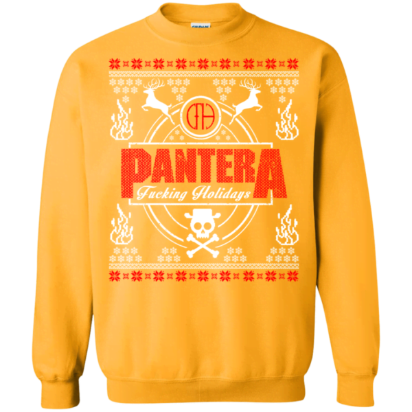 Pantera Ugly Christmas Sweater Fucking Holidays Sweatshirt Apparel