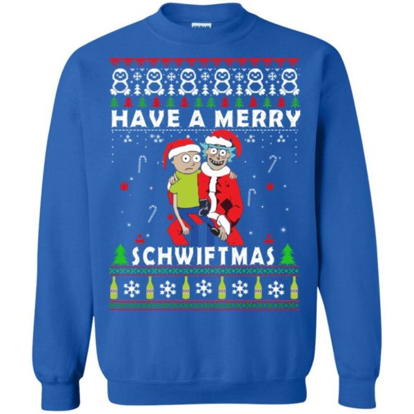 Rick And Morty Have A Merry Schwiftmas ugly sweater Apparel