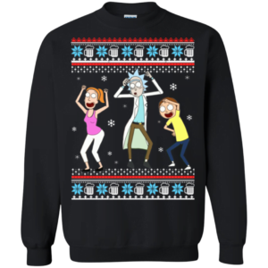 Rick And Morty Party Time Christmas Sweater Apparel