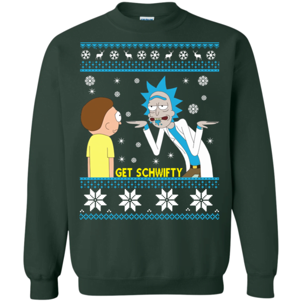 Rick and Morty Sweatshirt – Get Schwifty sweater Apparel