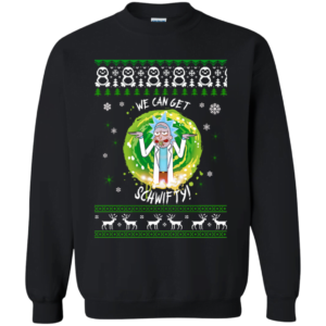 Rick and Morty: We can get Schwifty ugly Christmas sweater Apparel