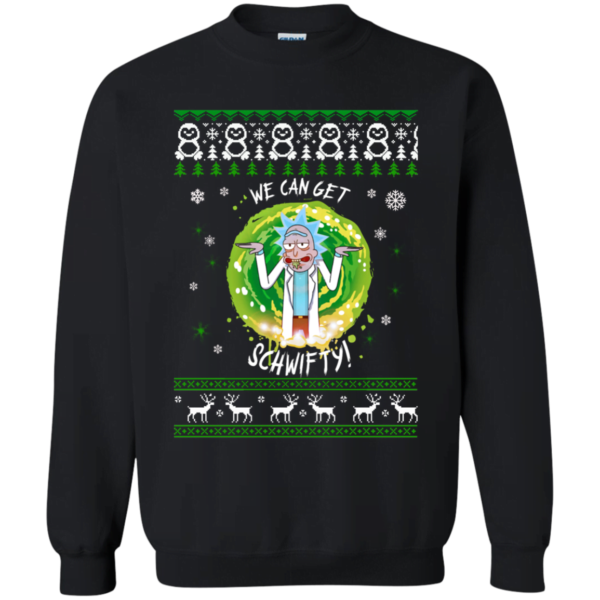 Rick and Morty: We can get Schwifty ugly Christmas sweater Apparel