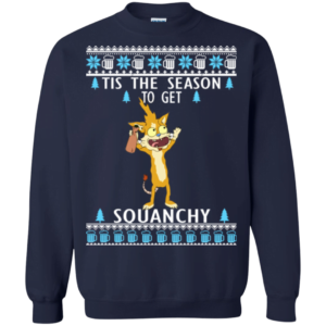 Rick and Morty: Tis the season to get Squanchy ugly sweater Apparel