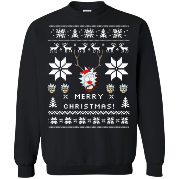 Rick Reindeer merry Christmas ugly sweater Apparel