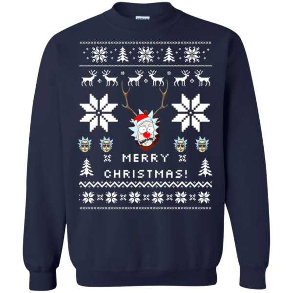 Rick Reindeer merry Christmas ugly sweater Apparel