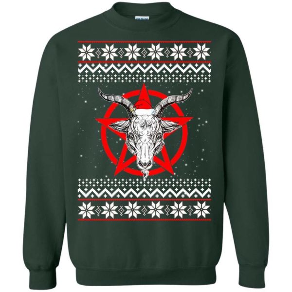 Satanic Pentagram Christmas sweater Apparel