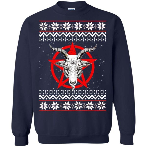 Satanic Pentagram Christmas sweater Apparel