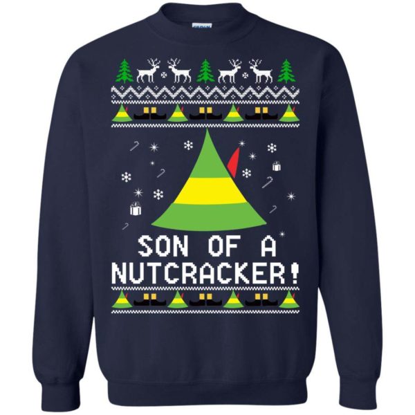 Son Of A Nutcracker Elf Christmas sweater Apparel