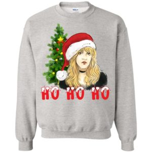 Stevie Nicks Ho Ho Ho Christmas sweater Apparel