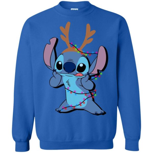 Stitch Reindeer Christmas sweater Apparel