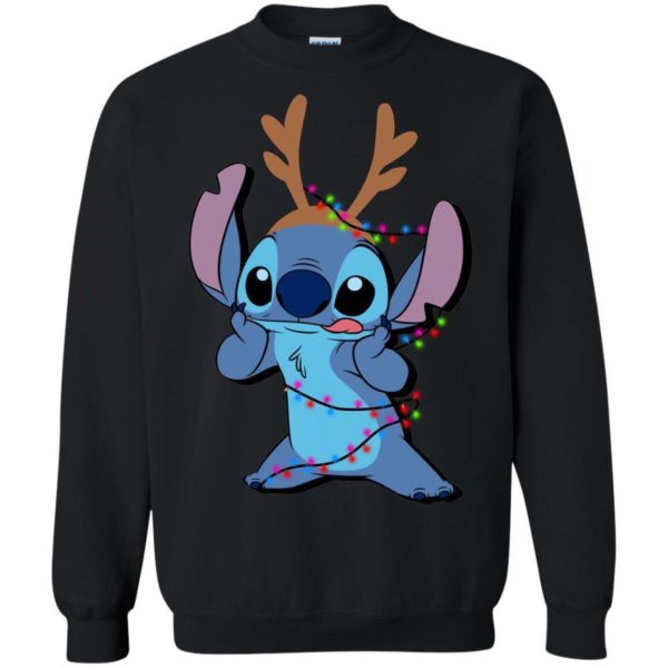 Stitch Reindeer Christmas sweater Apparel