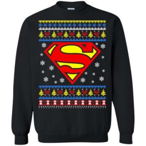 Superman Emblem Ugly Christmas Sweater Apparel