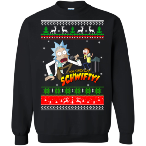 Rick and morty You gotta Get Schwifty Christmas Sweater Apparel