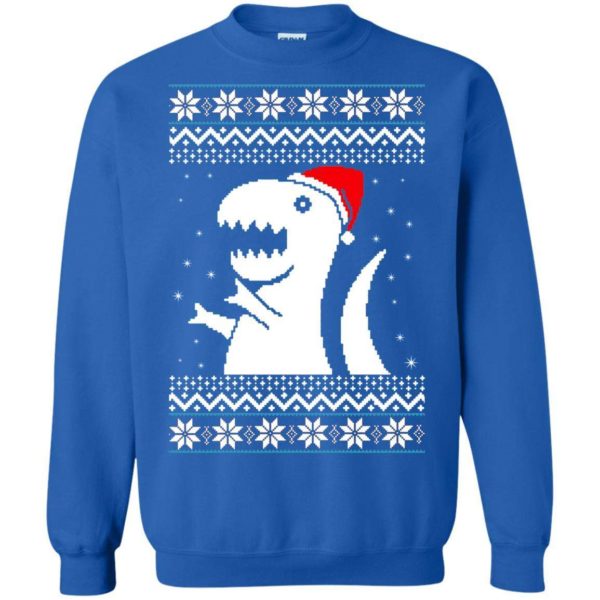 T rex Santa Dino Christmas sweater Uncategorized