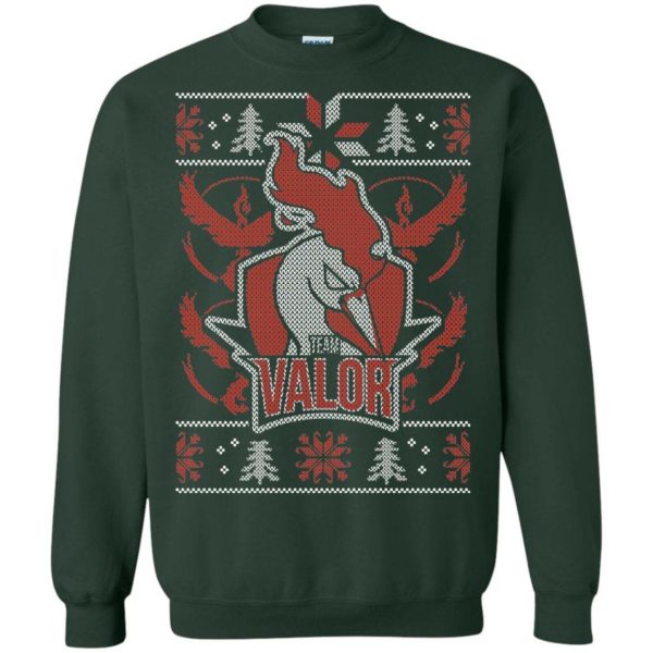 Team Valor Ugly Christmas Sweater Apparel