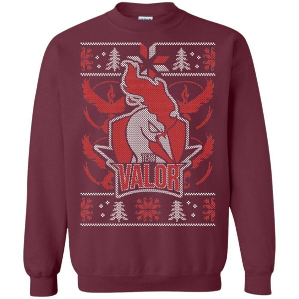 Team Valor Ugly Christmas Sweater Apparel