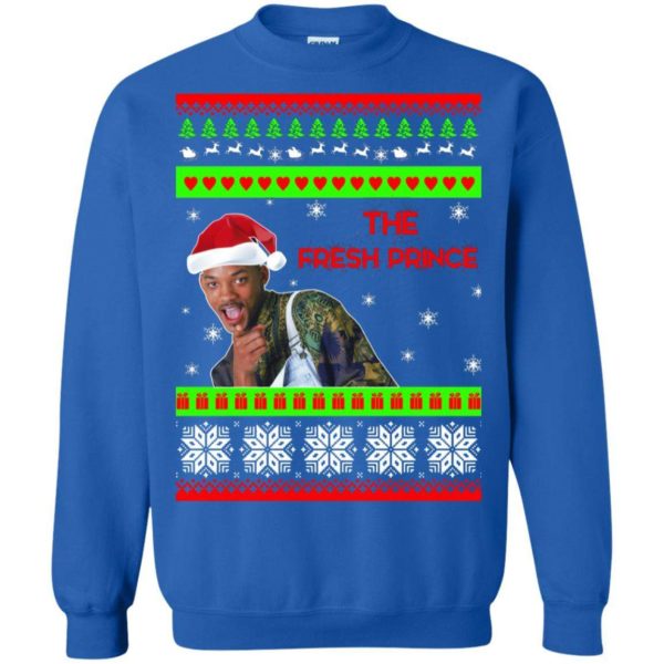 The Fresh Prince Merry Christmas ugly sweater Apparel