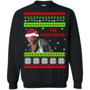 The Fresh Prince Merry Christmas ugly sweater Apparel