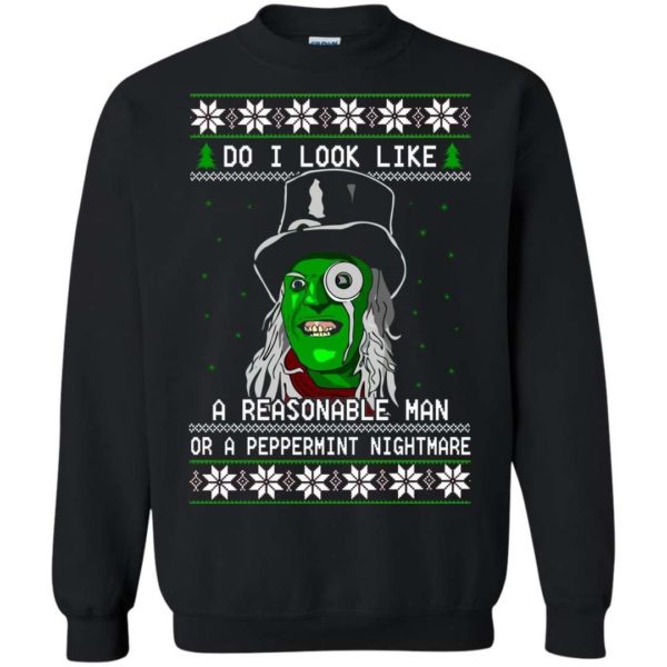 The Hitcher Do I look like a reasonable man Christmas sweater Uncategorized