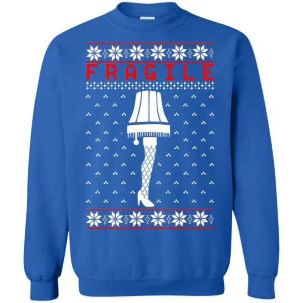 The Leg Lamp Fragile Christmas sweater Uncategorized