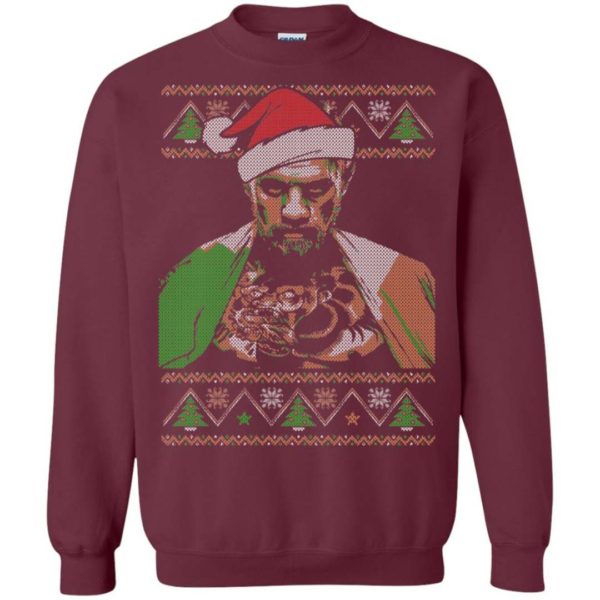 The King Conor McGregor Ugly Christmas Sweater Uncategorized