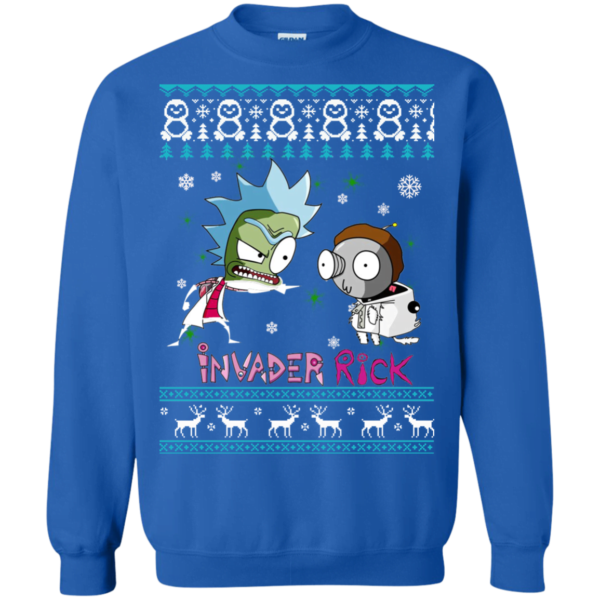 Rick and Morty: Invader Zim rick sweater Apparel