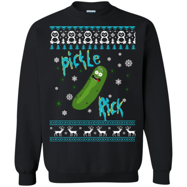 Rick and Morty: Pickle Rick ugly Christmas sweater Apparel